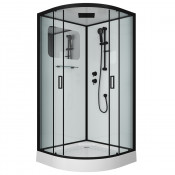 Душевая кабина Niagara Premium NG-6902-01 Black 100х100 черный