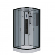 Душевая кабина Niagara Premium NG-6902-01G Black 100х100 черный