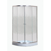 Душевой угол Niagara Eco NG-001-14 90х90 хром/мозаика