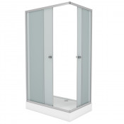 Душевой уголок Niagara Eco NG-012-14Q 120х80 хром/матовое