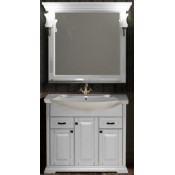 Комплект мебели для ванны Ferrara Модена 95 белый