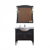 Комплект мебели для ванны Ferrara Равелло 75 черный