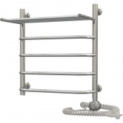 Полотенцесушитель электрический Aquanerzh Трапеция 07-03A6040_R 60х40 с полкой правый