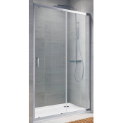 Душевая дверь в нишу Koller Pool Aqua Line TD120C стекло прозрачное