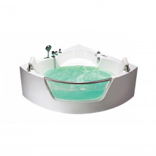 Гидромассажная ванна Frank F165 угловая 150х150
