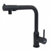 Смеситель для кухни Kaiser Teka 13044-12 под фильтр черный мрамор