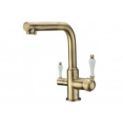 Смеситель для кухни Kaiser Vincent 31144-3 под фильтр бронза