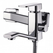 Смеситель для ванны Kaiser Sonat 34522 с душем хром