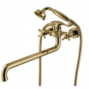 Смеситель для ванны Kaiser Cross 41055-1 бронза