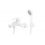 Смеситель для ванны Kaiser Glory 69222 с душем белый