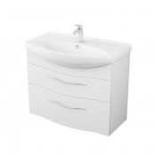 Тумба под умывальник OWL 1975 Vessla stor 85 OW22.13.00 белый лак