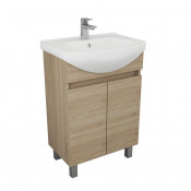 Тумба под умывальник OWL 1975 Eland 55 OW29.10.12 дуб сонома