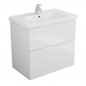 Тумба под умывальник OWL 1975 Hella stor 80 OW24.12.00 белый лак