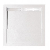 Душевой поддон WeltWasser WW TRS 100 Stone-WT 100х100 белый с сифоном