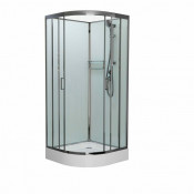 Душевая кабина Frank F410 Brilliant без крыши 110х110