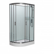 Душевая кабина Frank F412R Brilliant правая без крыши 120х80