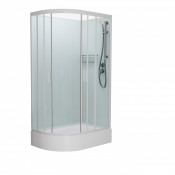 Душевая кабина Frank F412/1R White правая без крыши 120х80