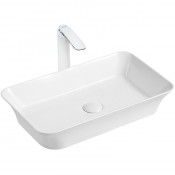 Накладная раковина WeltWasser Elbach 2262 58х35 белый глянец