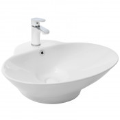 Накладная раковина WeltWasser Elbach 3072 59х48 белый глянец