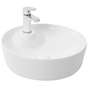 Накладная раковина WeltWasser Elbach 3209 43х43 белый глянец