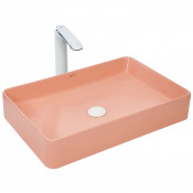 Накладная раковина WeltWasser Elbach 2174 MP 60х40.5 розовый матовый
