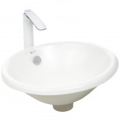 Врезная раковина WeltWasser Deilbach 6011 белый глянец