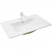 Врезная раковина WeltWasser Deilbach 7505-80 белый глянец