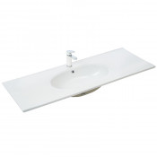 Врезная раковина WeltWasser Deilbach 7507-120 белый глянец