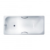 Ванна чугун. 150х70 AURA LUX (ножки и ручки в комплекте) MARONI