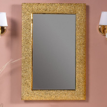 Зеркало Armadi Art NeoArt Aura 60х90 с подсветкой золото