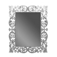 Зеркало Armadi Art Caprice 80х100 с подсветкой серебро