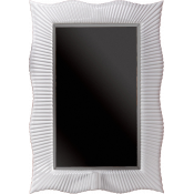 Зеркало Armadi Art Soho 70х100 белый глянец