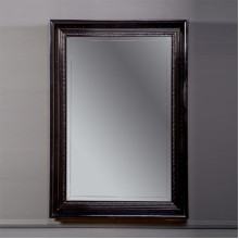 Зеркало Armadi Art Terso 70х100 с подсветкой черный глянец