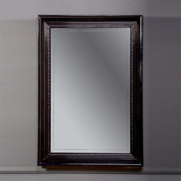 Зеркало Armadi Art Terso 70х100 с подсветкой черный глянец