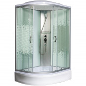 Душевая кабина Мономах 120/90/24 МЗ R 10000005828 120x90 хром/прозрачное с рисунком