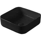 Раковина накладная SantiLine SL-1052B черный матовый
