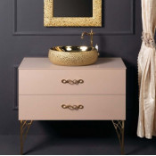 Тумба под раковину Armadi Art NeoArt 831-140-CP 140х48 капучино