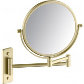 Зеркало косметическое Timo Selene золото 17076/17
