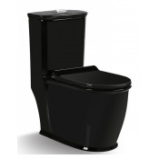 Унитаз-компакт SantiLine SL-5019B черный