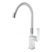 Смеситель для кухни Haiba HB73548-8 белый/хром