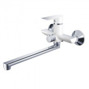 Смеситель для ванны Haiba HB22505-8 белый/хром