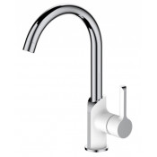 Смеситель для кухни Haiba HB70805-8 белый/хром