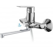 Смеситель для ванны Haiba HB60506 хром