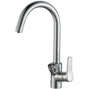 Смеситель для кухни Haiba HB76856 с фильтром хром