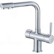 Смеситель для кухни Haiba HB70088 с фильтром хром