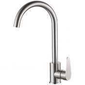 Смеситель для кухни Haiba HB70802 сталь