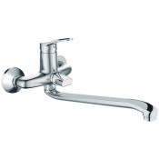 Смеситель для ванны Haiba HB2213-1 хром матовый