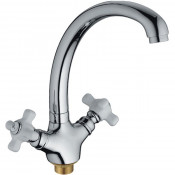 Смеситель для кухни Haiba HB4218 хром