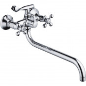 Смеситель для ванны Haiba HB2619-2 хром