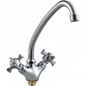 Смеситель для кухни Haiba HB4924 хром